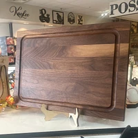Walnut Cutting Board with Groove