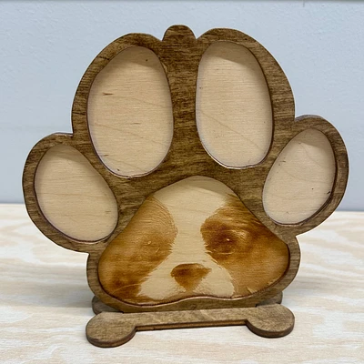 Dog Paw with Photo