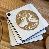 Tree of Life Coaster Set
