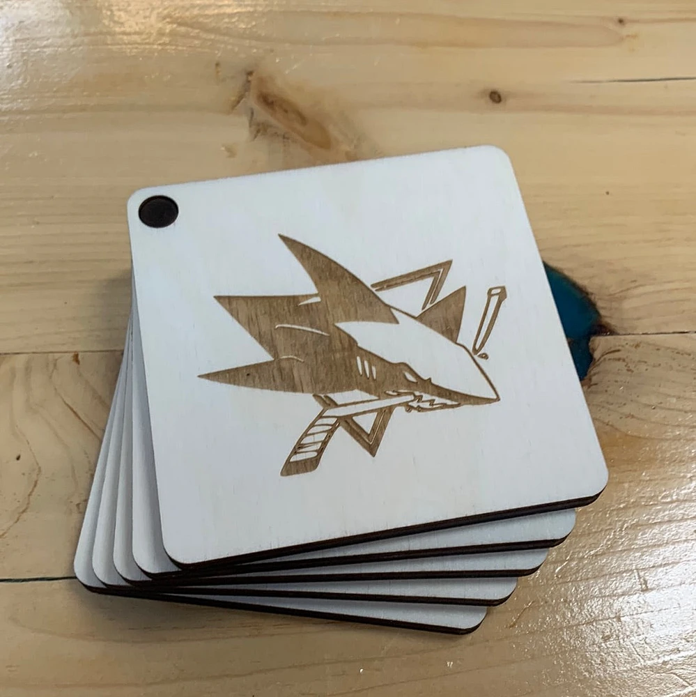 Hockey Team Coaster Sets