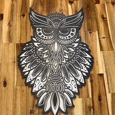 Owl Multilayer Decor