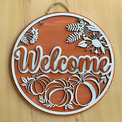 Fall Welcome DIY Decor