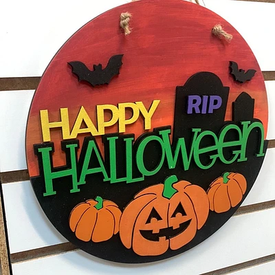 Happy Halloween RIP DIY Sign