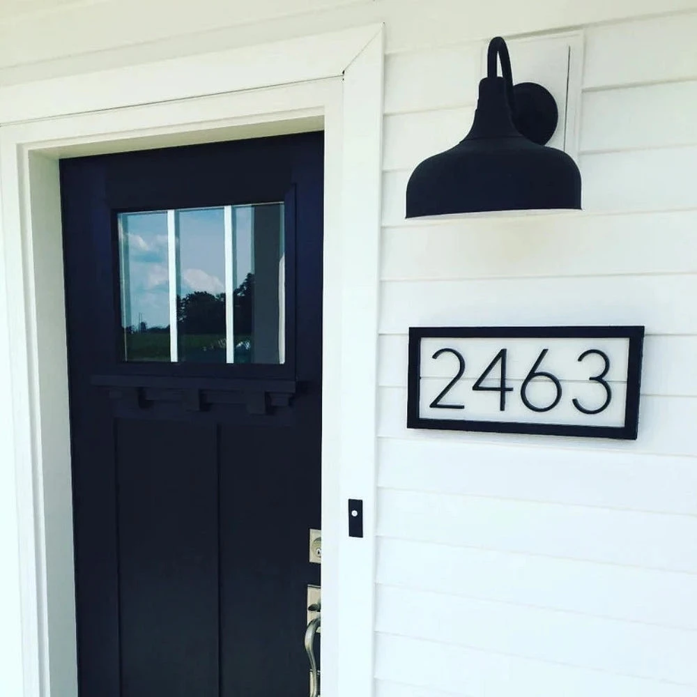 Shiplap House Numbers