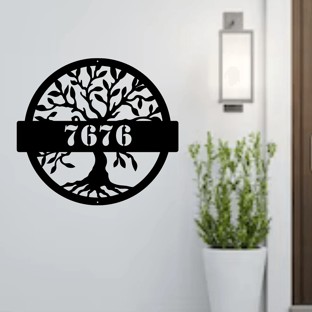 Tree Of Life Address Sign