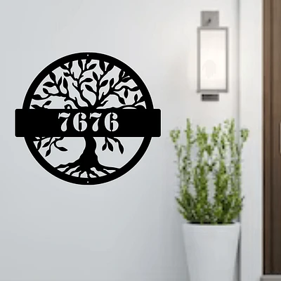Tree Of Life Address Sign