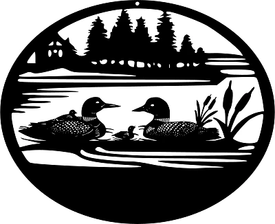 Two Loons Round