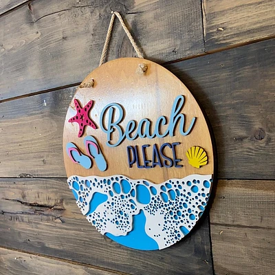 Beach please decor
