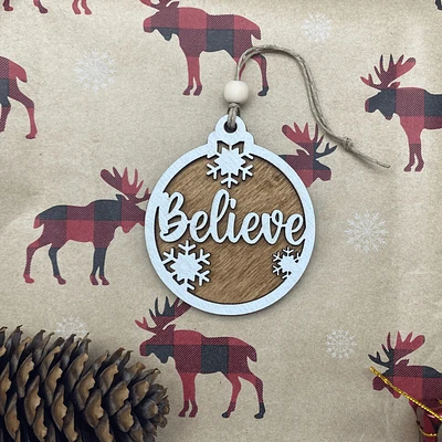 Believe Ornament