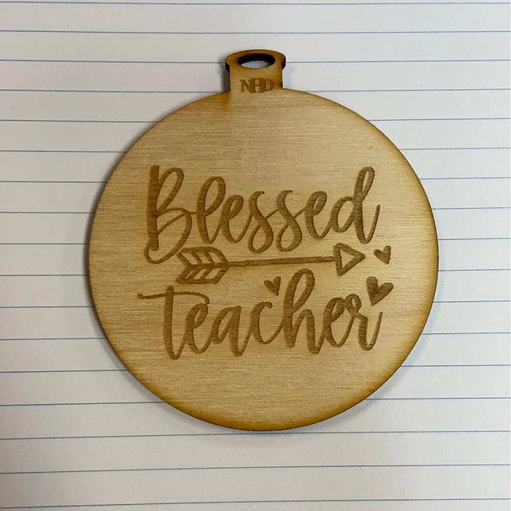Blessed teacher ornament