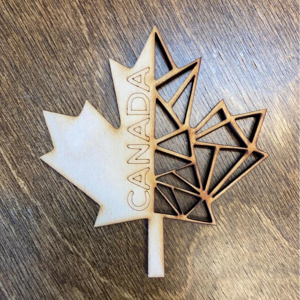 Canada maple leaf ornament