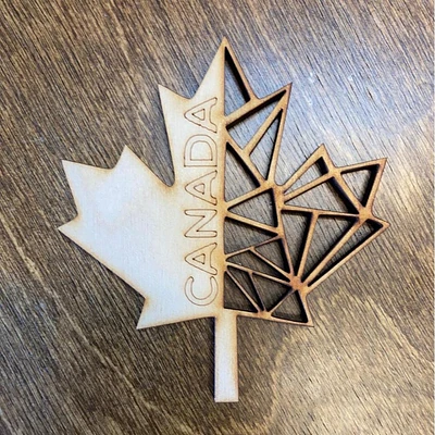 Canada maple leaf ornament