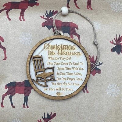 Christmas in Heaven Ornament