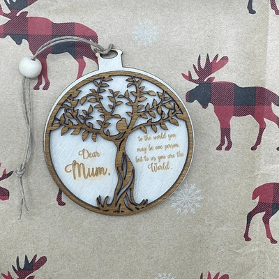 Dear Mum Ornament