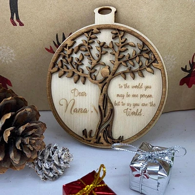 Dear Nana ornament