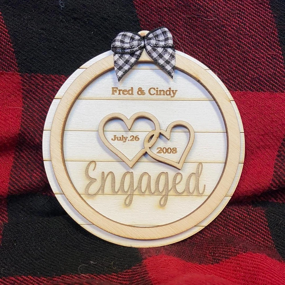 Engaged Ornament