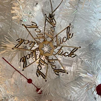 F*ckFlake Snowflake Ornament