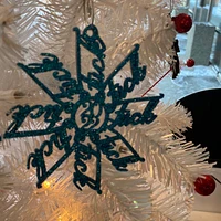 F*ckFlake Snowflake Ornament