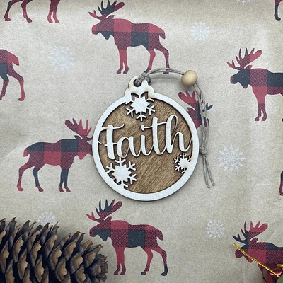 Faith Ornament