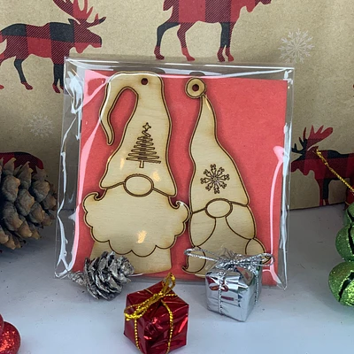 Gnomes Ornaments 2 Pack