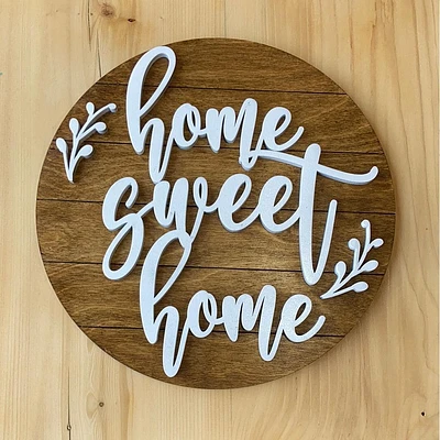 Home Sweet Sign