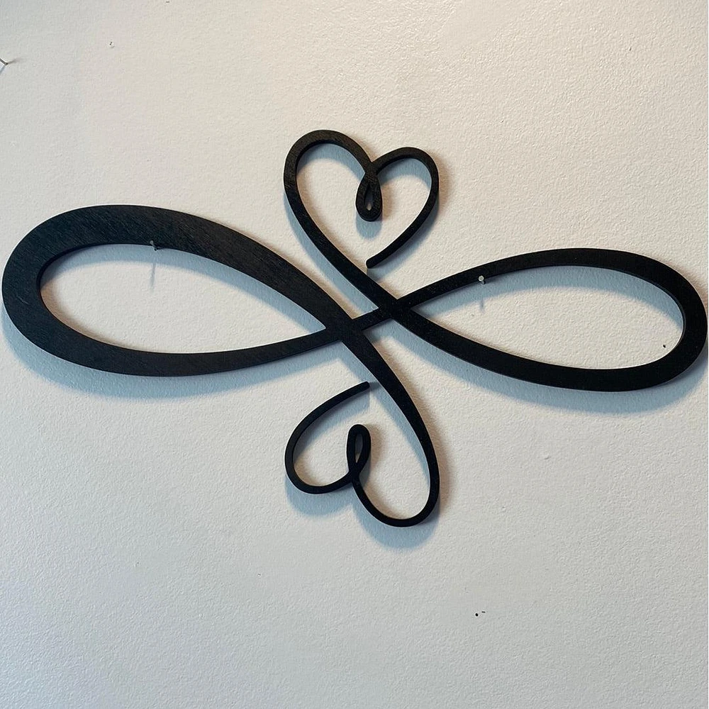 Infinity with Two Hearts