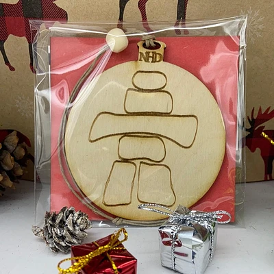 Inukshuk Ornament