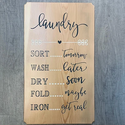 Laundry Sign