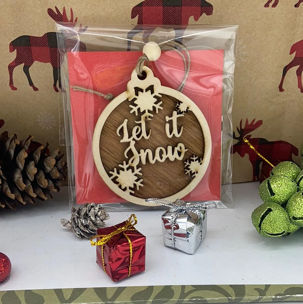 Let it Snow Ornament