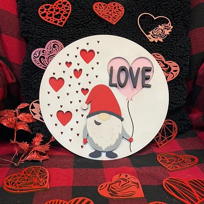 Love Gnome Decor
