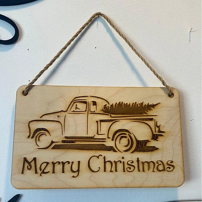 Merry Christmas Sign