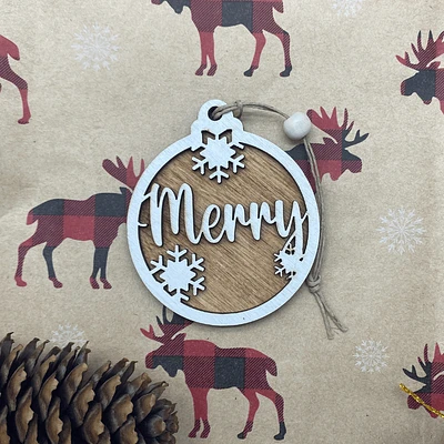 Merry Ornament