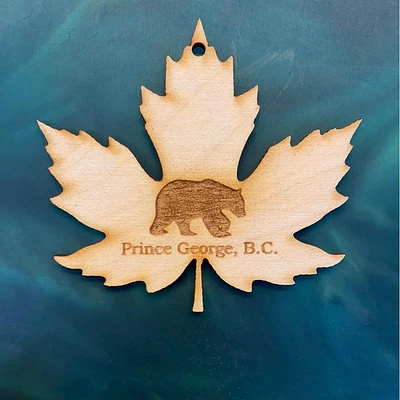 Prince George Ornament with Bear