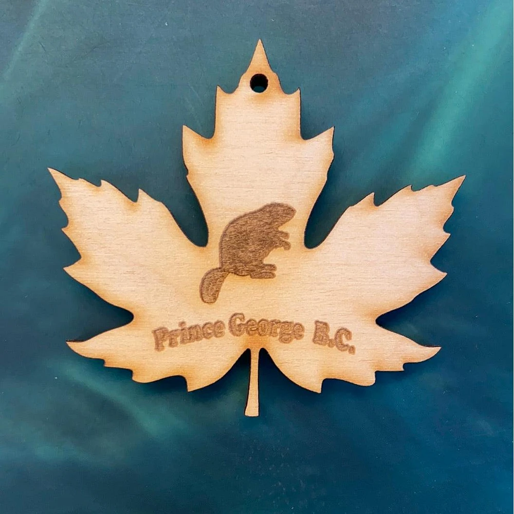 Prince George Ornament with Beaver