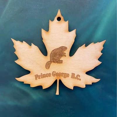 Prince George Ornament with Beaver