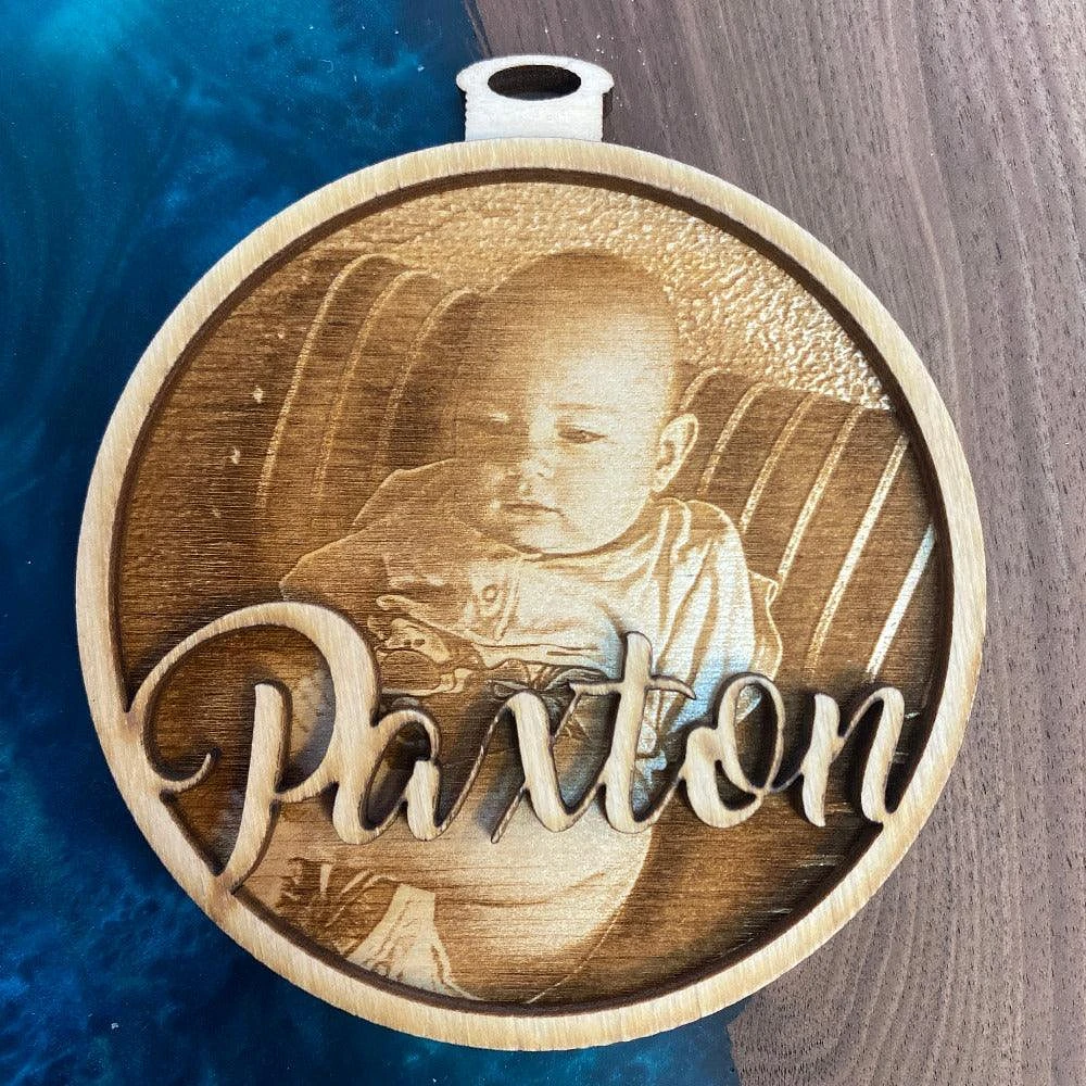 Photo Engraved Ornament