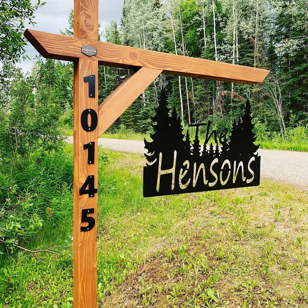 Post With Sign Combo
