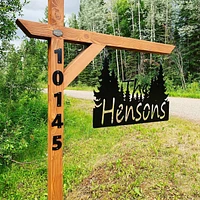 Post With Sign Combo