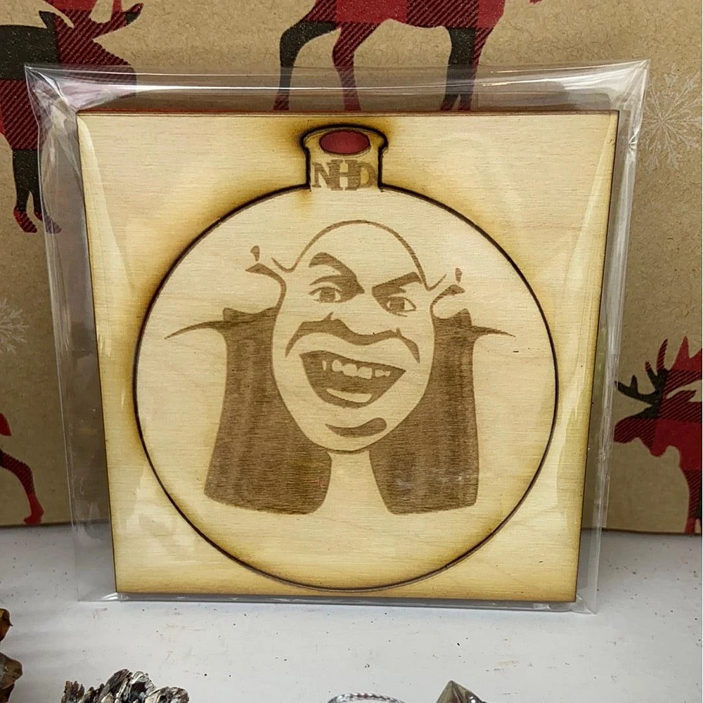 Shrek Ornament