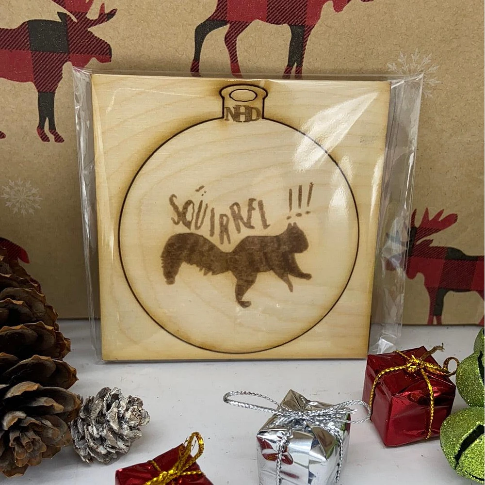 Squirrel Ornament