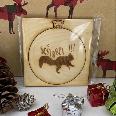 Squirrel Ornament