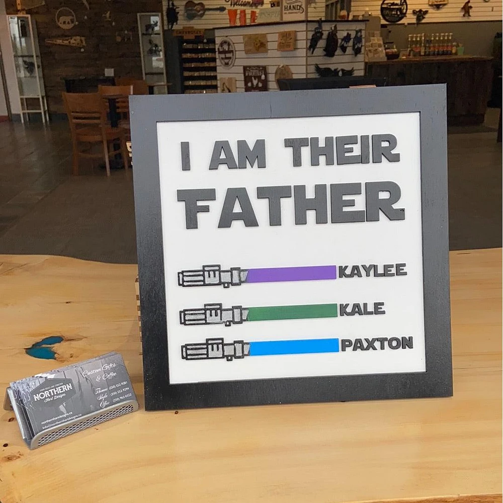 Star Wars Family Name Sign