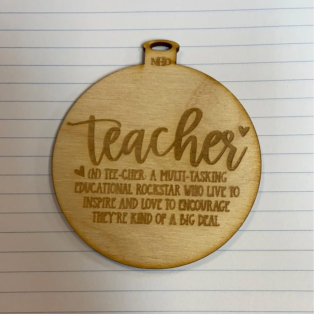 Teacher Ornament