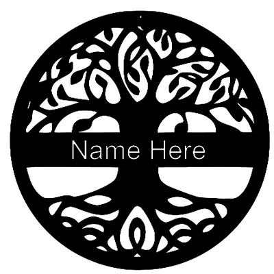 Tree Of Life Name Sign