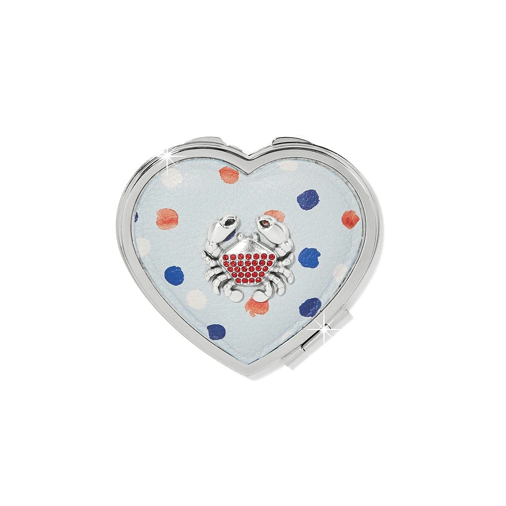 Fair Winds Heart Compact Mirror