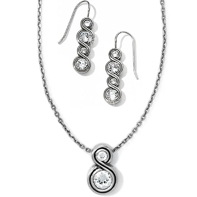 Infinity Sparkle Petite Necklace Gift Set