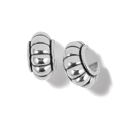 Mystic Moon Scallop Small Hoop Earrings
