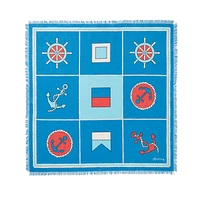 Nautical Print Scarf