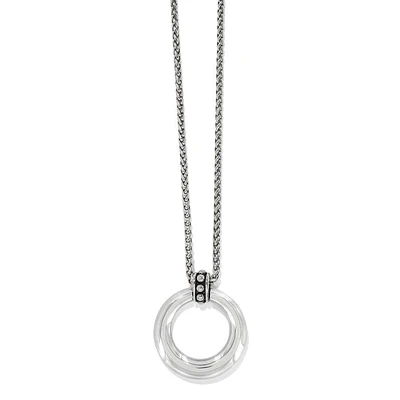 Pretty Tough Stud Large Circle Necklace