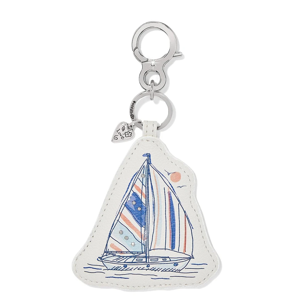 Sail Boat Handbag Fob